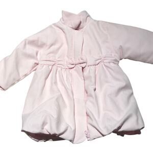 Emile et rose 18m soft light pink coat euc